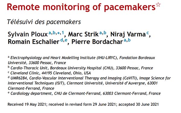 Télésuivi des pacemakers