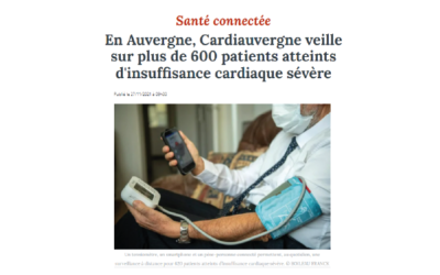 Article de presse : La santé connectée en Auvergne