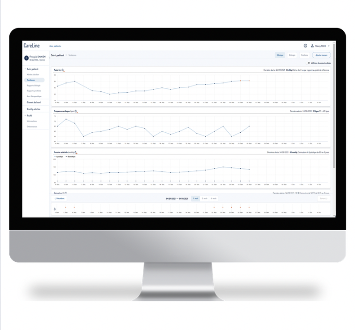 CareLine Solutions : pour un télésuivi 100% personnalisable de vos patients insuffisants cardiaques